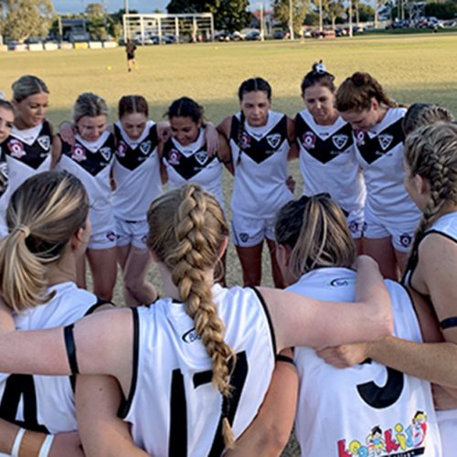 Southport Sharks Women's Team - Heading to the finals